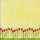 Carolee's Creations Adornit - Springtime Moments Collection - 12x12 Paper - Tulip Garden