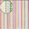 Carolee's Creations Adornit - Whoopsy Daisy Collection - 12x12 Paper - Spunky Stripe, CLEARANCE
