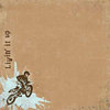 Carolee's Creations - Adornit - Dirt Biking Collection - 12 x 12 Paper - Livin' It Up