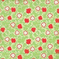 Carolee's Creations - Adornit - Aunt Mame Collection - 12 x 12 Paper - Apple Brocade, CLEARANCE