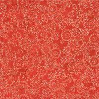 Carolee's Creations - Adornit - BBQ Collection - 12 x 12 Paper - Red Floral Cloves, CLEARANCE