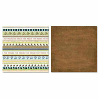 Carolee's Creations - Adornit - Four Wheeler Collection - 12 x 12 Double Sided Paper - ATV Stripe