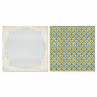 Carolee's Creations - Adornit - Misty Collection - 12 x 12 Double Sided Paper - Mystic Haze