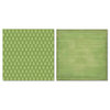 Carolee's Creations - Adornit - Misty Collection - 12 x 12 Double Sided Paper - Misty Green