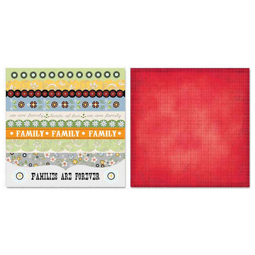 Carolee's Creations - Adornit - Vintage Groove Collection - 12 x 12 Double Sided Paper - Vintage Fun