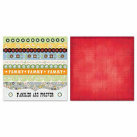 Carolee's Creations - Adornit - Vintage Groove Collection - 12 x 12 Double Sided Paper - Vintage Fun