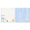 Carolee's Creations - Adornit - Baby Boy Collection - 12 x 12 Double Sided Paper - Stuffy Bear