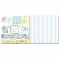 Carolee's Creations - Adornit - Baby Boy Collection - 12 x 12 Double Sided Paper - Sweet Boy Cut Apart