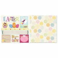 Carolee's Creations - Adornit - Easter Collection - 12 x 12 Double Sided Paper - Easter Cut Apart