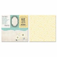 Carolee's Creations - Adornit - Capri Collection - 12 x 12 Double Sided Paper - Capri Cut Apart