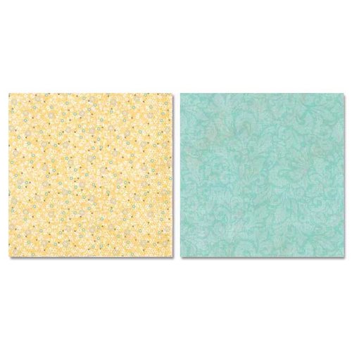 Carolee's Creations - Adornit - Capri Collection - 12 x 12 Double Sided Paper - Capri Field