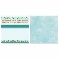 Carolee's Creations - Adornit - Ouch Collection - 12 x 12 Double Sided Paper - All Better Stripe