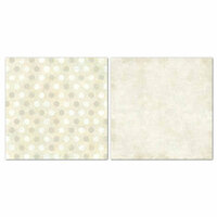 Carolee's Creations - Adornit - Blender Basics Collection -12 x 12 Double Sided Paper - Beige Pixie Dots