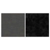 Carolee's Creations - Adornit - Blender Basics Collection -12 x 12 Double Sided Paper - Black Chevron