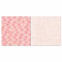 Carolee's Creations - Adornit - Blender Basics Collection -12 x 12 Double Sided Paper - Pink Pixie Dots