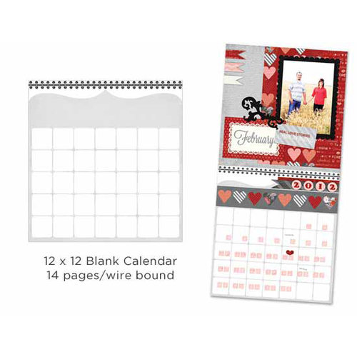 Carolee's Creations - Adornit - 12 x 12 Blank Calendar
