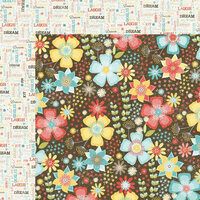 Carolee's Creations - Adornit - Home Tweet Home Collection - 12 x 12 Double Sided Paper - Tweet Wordplay