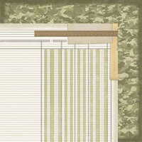 Carolee's Creations - Adornit - Rough and Tough Collection - 12 x 12 Double Sided Paper - Handsome