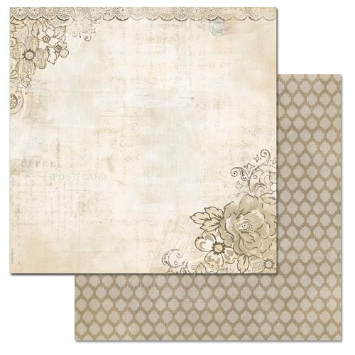 Carolee's Creations - Adornit - Wisteria Collection - 12 x 12 Double Sided Paper - Wisteria B