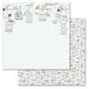 Carolee's Creations - Adornit - Rhapsody Bop Collection - 12 x 12 Double Sided Paper - Morning Song