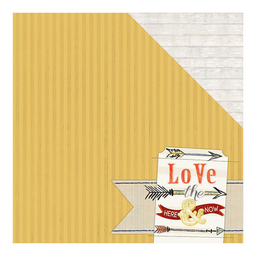 Carolee's Creations - Adornit - Family Path Collection - 12 x 12 Double Sided Paper - Here and Now