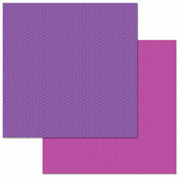 Carolee's Creations - Adornit - 12 x 12 Double Sided Paper - Magenta Dots
