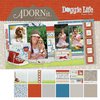 Carolee's Creations - Adornit - Doggie Life Collection - 12 x 12 Paper Pack