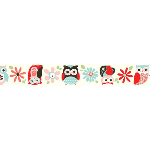 Carolee's Creations - Adornit - Nested Owls Coral Collection - Ribbon - Jumbo Owls - Coral