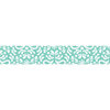 Carolee's Creations - Adornit - Nested Owls Coral Collection - Ribbon - Damask - Aqua