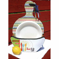 Carolee's Creations Adornit - Picnic Collection - Paper Plate Holder