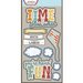 Carolee's Creations - Adornit - Time Flies Collection - Die Cut Cardstock Shapes - Time Flies