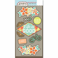 Carolee's Creations - Adornit - Kaleidoscope Collection - Die Cut Cardstock Shapes - Kaleidoscope