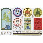 Carolee's Creations Adornit - Back 2 Nature Collection - Foam Stickers - Outdoor Goodies, CLEARANCE