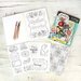 Carolee's Creations - AdornIt - Art Play Coloring Book - Chamberry