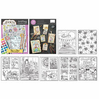 Carolee's Creations - AdornIt - Art Play Coloring Book - This N' That