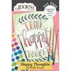 Carolee's Creations - AdornIt - Art Play Coloring Book - Mini - Happy Thoughts