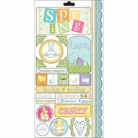 Carolee's Creations - Adornit - Easter Collection - Cardstock Stickers - Bunny Hop