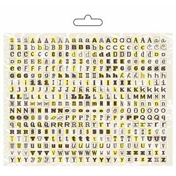 Carolee's Creations - Adornit - Graduation Collection - Alphabet Cardstock Stickers - Radiant