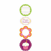 Carolee's Creations - Adornit - Girl Birthday Collection - Cardstock Stickers - Celebrate Girl, CLEARANCE
