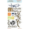 Carolee's Creations - Adornit - Destination Collection - Clear Stickers - Explore