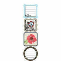 Carolee's Creations - Adornit - Misty Collection - Cardstock Stickers - Misty Flowers