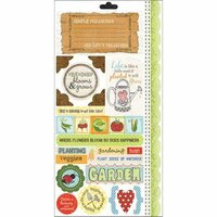 Carolee's Creations - Adornit - Garden Fun Collection - Cardstock Stickers - Garden Seeds
