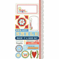 Carolee's Creations - Adornit - Bouquet Patches Collection - Cardstock Stickers - Gather Laughter