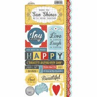 Carolee's Creations - Adornit - Rainy Days and Sunshine Collection - Cardstock Stickers - Sunshine Together