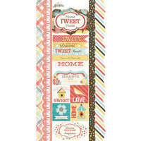 Carolee's Creations - Adornit - Home Tweet Home Collection - Cardstock Stickers - Sweet Sunshine Border