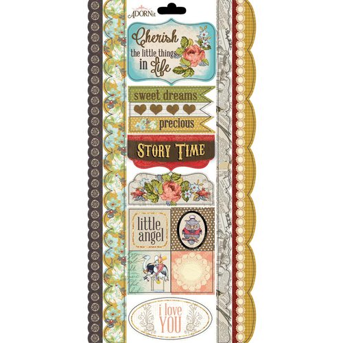 Carolee's Creations - Adornit - Storybook Collection - Cardstock Stickers - Fairy Tales