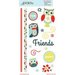 Carolee's Creations - Adornit - Nested Owl Mint Collection - Clear Stickers - Owl Mint