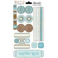Carolee's Creations - Spice it Up Tabs Cardstock Stickers - Winter Collection - Winter, CLEARANCE
