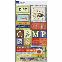 Carolee's Creations Adornit - Back 2 Nature Collection - Cardstock Stickers - Dusty Trails, CLEARANCE