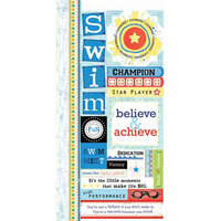 Carolee's Creations - Adornit - Swimming Collection - Cardstock Stickers - Swimming Attitude